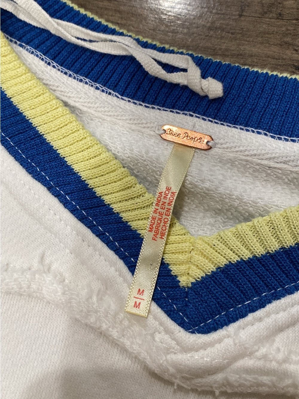 Free People V Neck Sweatshirt - Picture 2 of 3